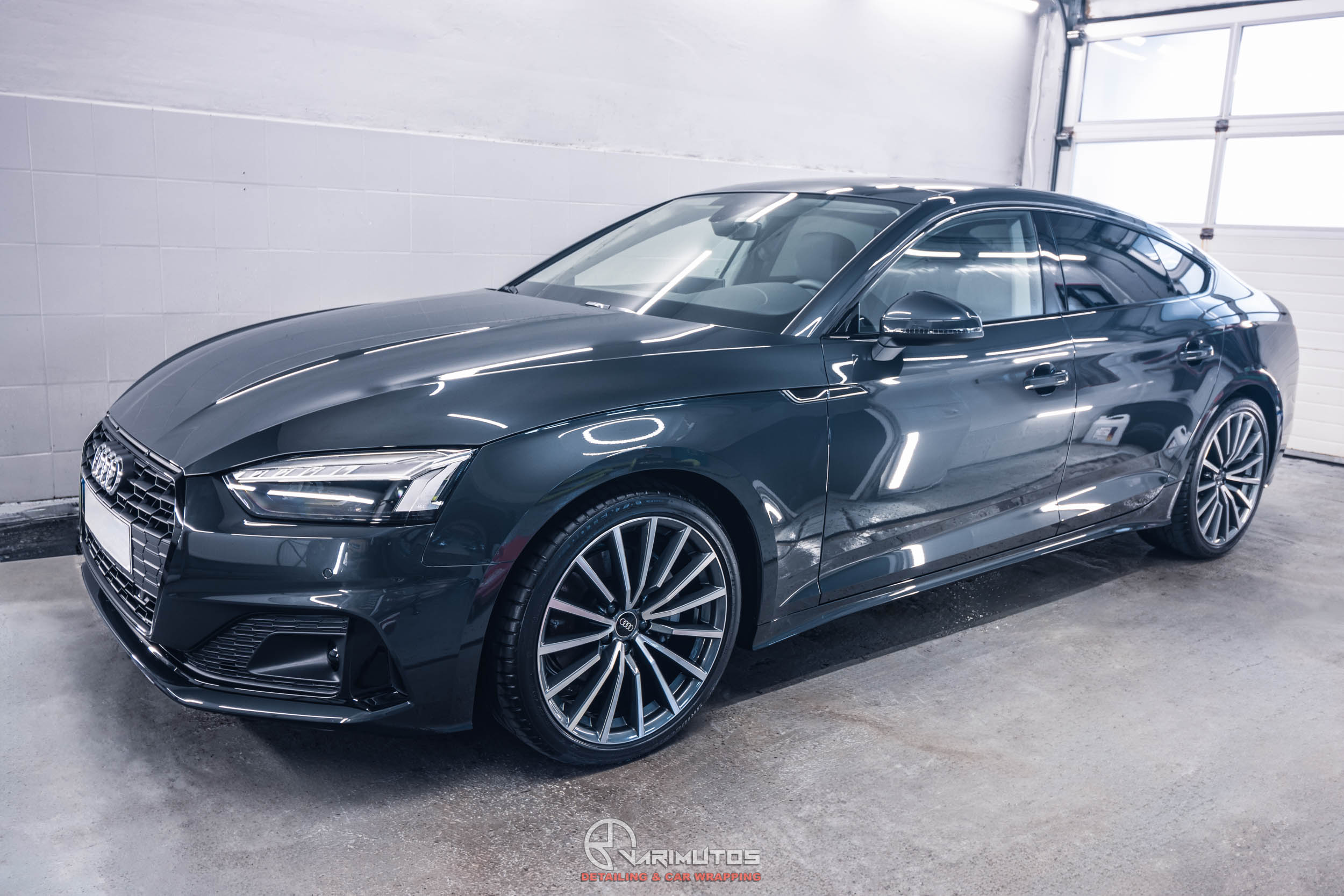 Detailing Audi a5 z folią PPF Gdynia