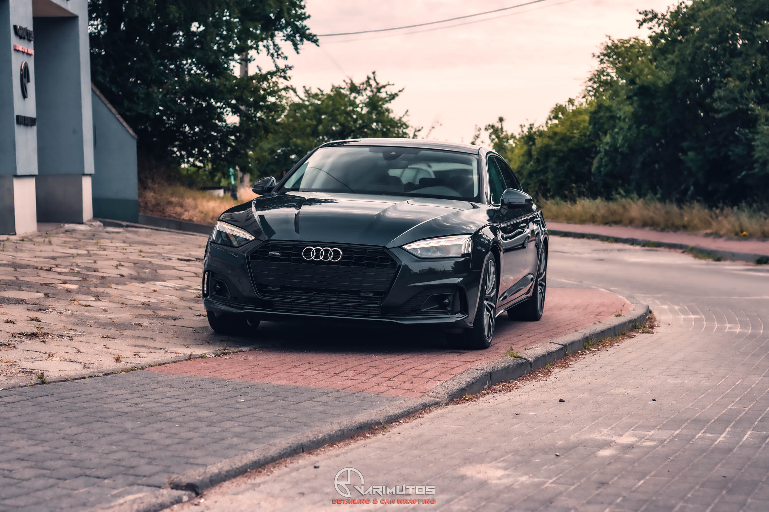 Detailing Audi a5 z folią PPF Gdynia