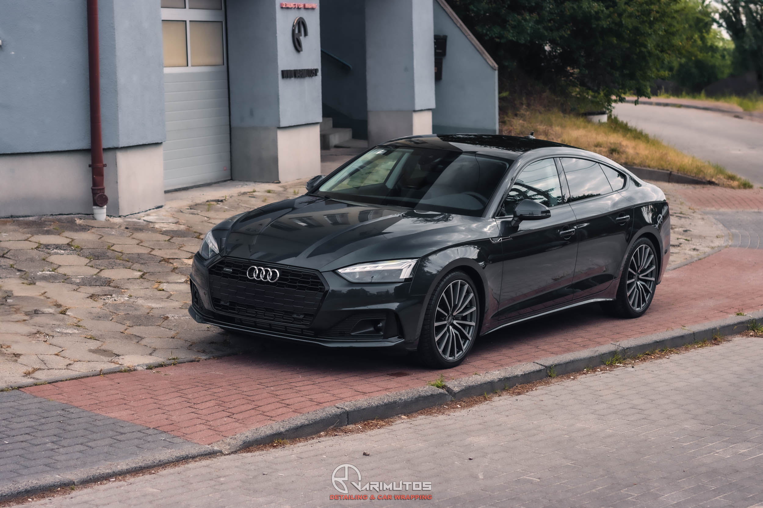 Detailing Audi a5 z folią PPF Gdynia