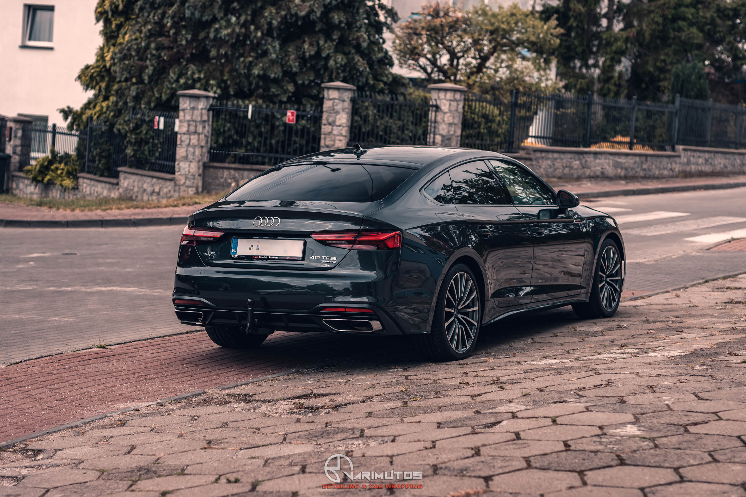 Detailing Audi a5 z folią PPF Gdynia