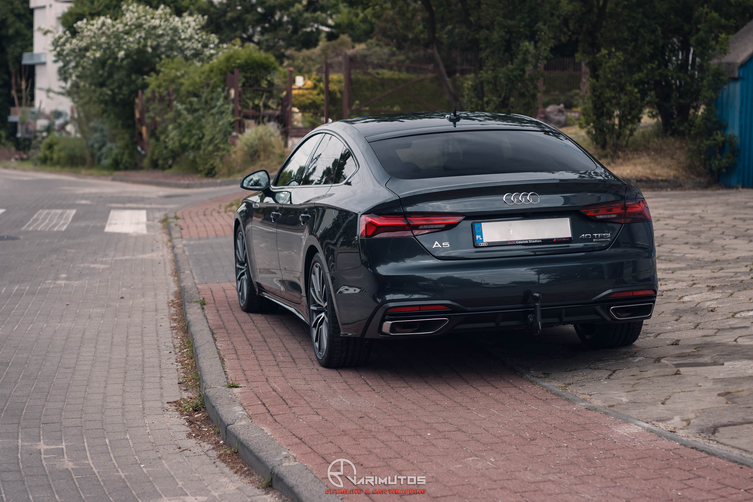 Detailing Audi a5 z folią PPF Gdynia