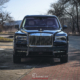 Rolls-Royce Cullinan zabezpieczony folią PPF – widok po aplikacji ochronnej warstwy lakieru