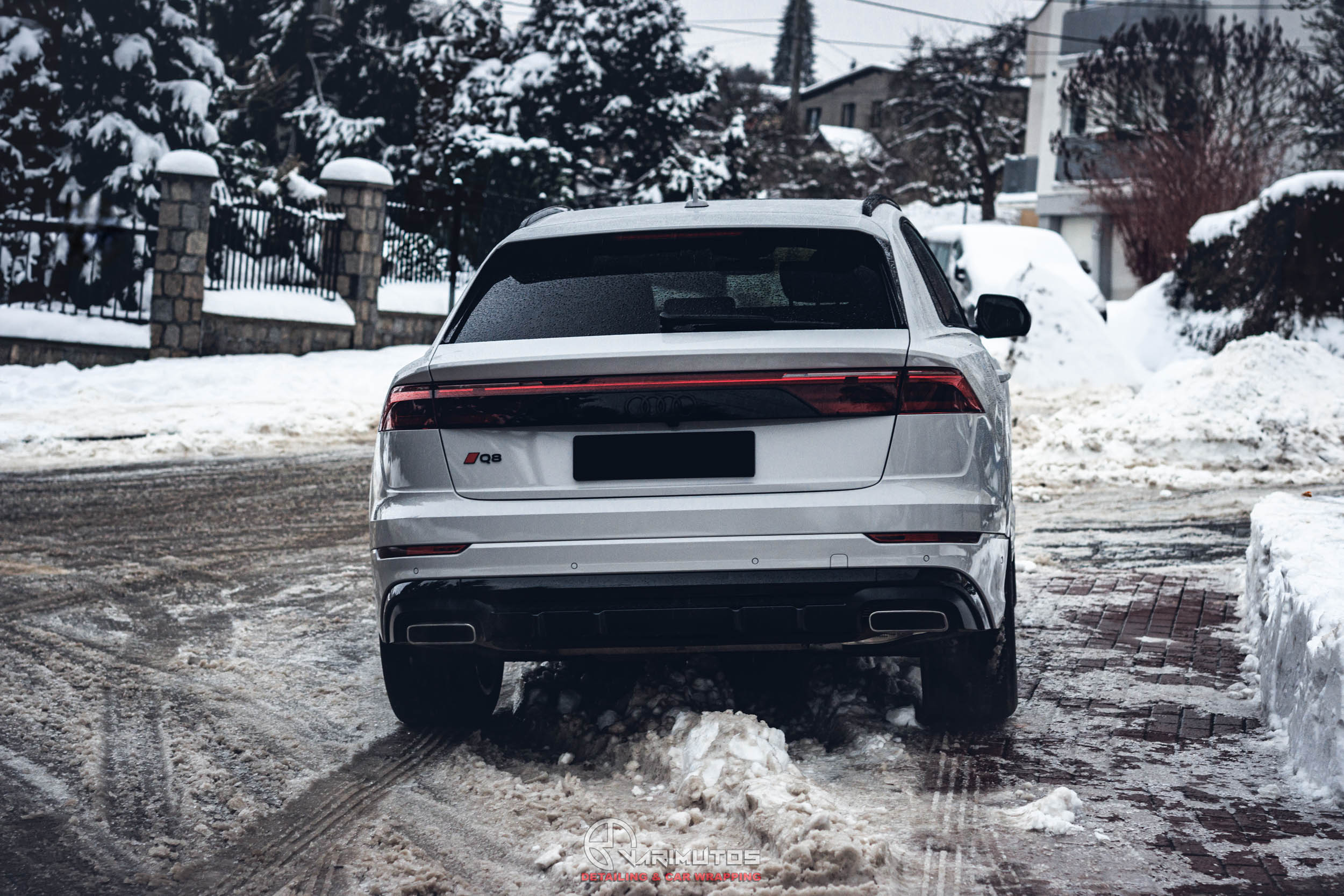 Audi Q8 Full Wrap Avery Varimutos 13 detale oklejania nadwozia Audi Q8