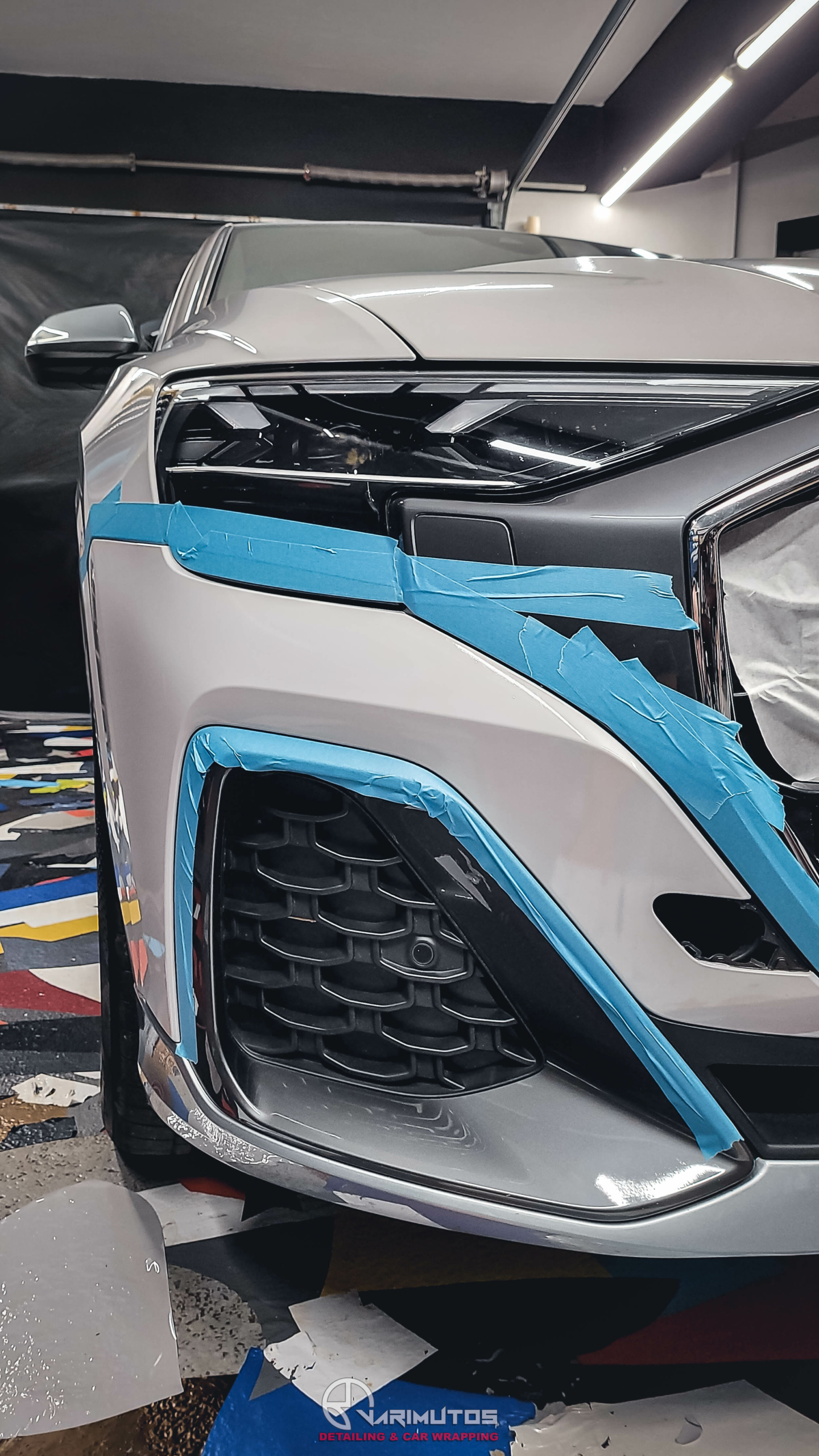 Audi Q8 Full Wrap Avery Varimutos 20 bok Audi Q8 po zmianie koloru